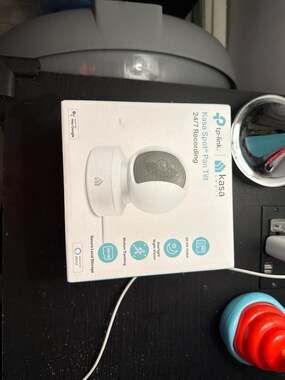 TP-Link Kasa Smart Kasa Spot Pan Tilt 2K HD Indoor Security Camera